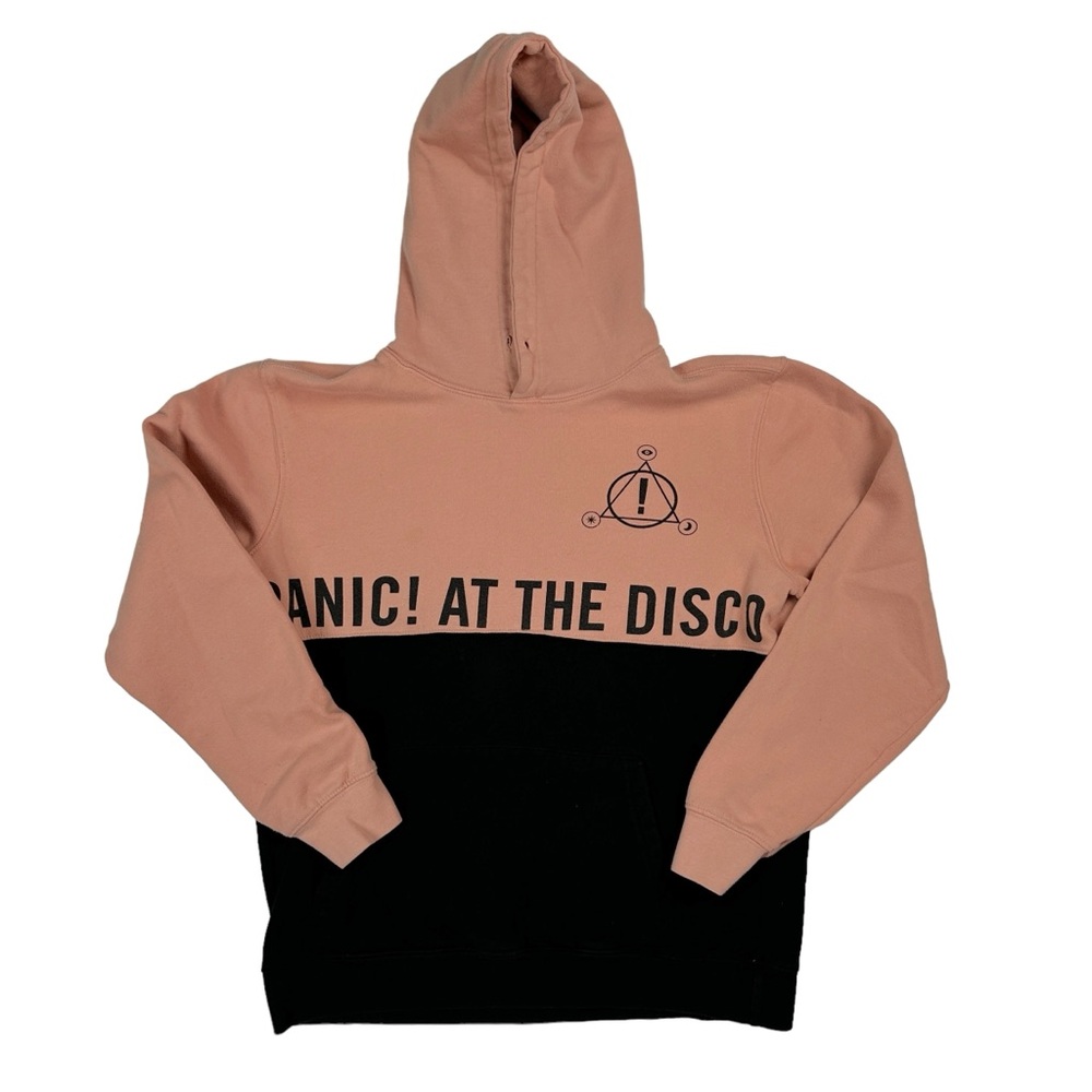 Mens Y2K Panic At The Disco Rock Band Music Hoodie Size S